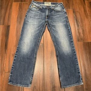 Ariat Men's M4 Boot Cut Blue Jeans